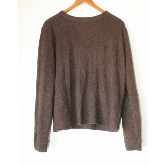Reformation Cashmere Sweater Women's XS Pullover Crewneck Soft Lightweight Brown - Picture 5 of 7